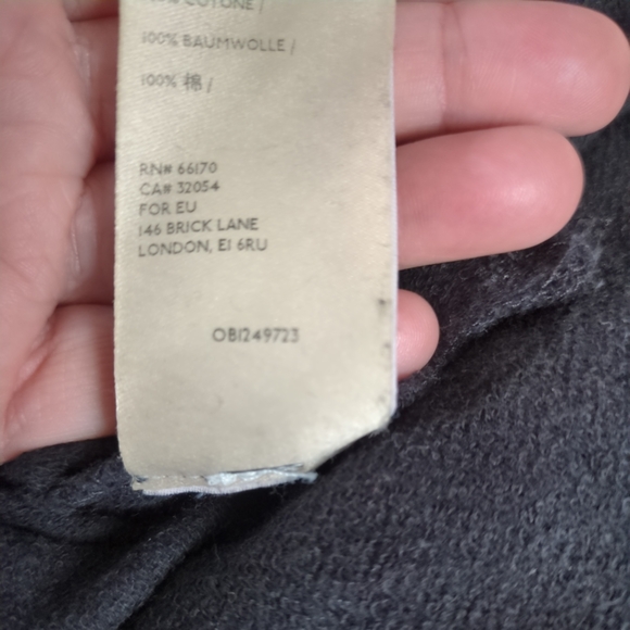 Anthropologie Super Nice Letters True Love Cropped Graphic Hoodie Black‎ Size Sm - Picture 9 of 9